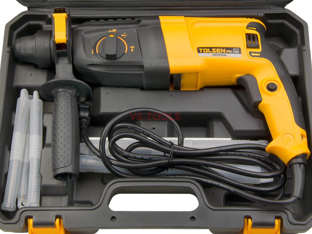 Concrete Rotary Hammer Drill Variable Speed MultiFunction